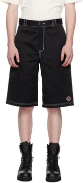 Black Stitch Shorts