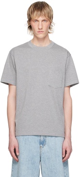 Gray Crewneck T-Shirt