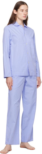 Blue Drawstring Pyjama Pants