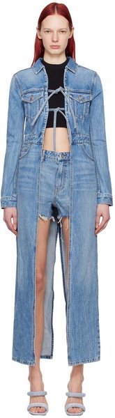 Blue Duster Denim Coat