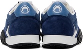 Blue & White MS Rise Sneakers