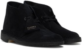 Black Suede Desert Boots