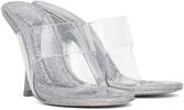 Silver Nudie 105 Heeled Sandals