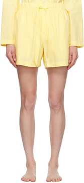 Yellow Drawstring Pyjama Shorts