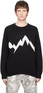 Black Lowell Sweater