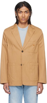 Tan Patch Pocket Blazer