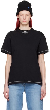 Black Contrast T-Shirt