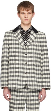 Black & White Check Sport Blazer