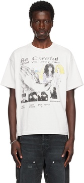 White 'Be Careful What You Pray For' T-shirt