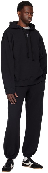 Black Drawstring Sweatpants