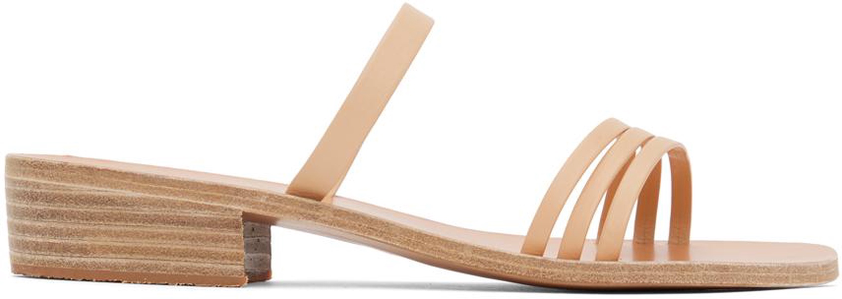 Tan Siopi Heeled Sandals