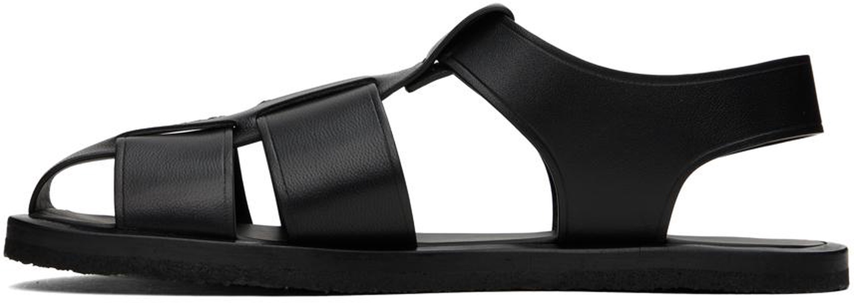 Black Fisherman Sandals