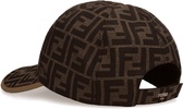 Fendi FF Jacquard Curved-Peak Baseball Cap