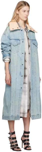 Blue Kat Denim Coat