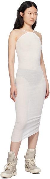 White Skorpio Midi Dress