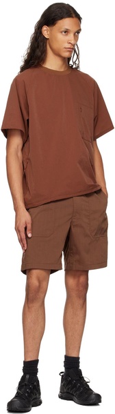 Brown Field Shorts