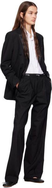 Black Tuxedo Trousers