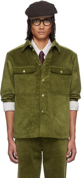 Green Button Shirt