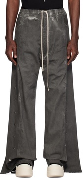 Gray Pusher Trousers