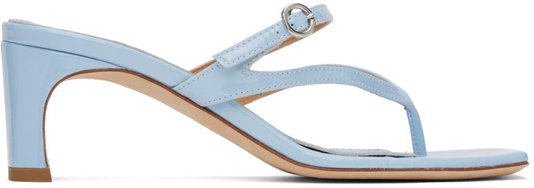 Blue Giselle Heeled Sandals