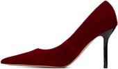 Red Velvet Heels