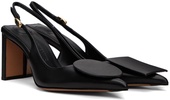 JACQUEMUS Elegant Slingback Pumps with Block Heel