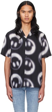 Black Happy Resort Shirt