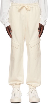 Off-White Drawstring Cargo Pants