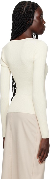 White Sapphira Cardigan