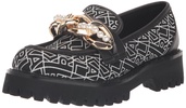 KARL LAGERFELD Women's Slip on Embellished Gemsy Loafer Flat