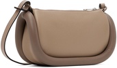 Taupe Bumper-12 Leather Crossbody Bag