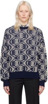 Acne Studios Crewneck Jacquard Face Women