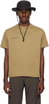 Khaki Printed T-Shirt