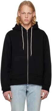 Black Zip Hoodie