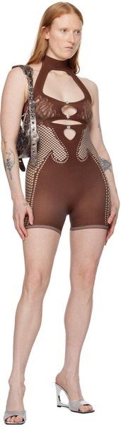 Brown Harley Romper