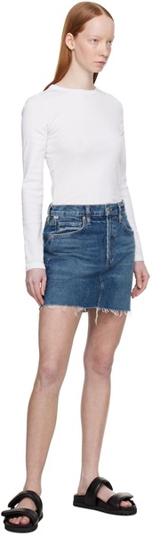 Indigo Beatnik Denim Miniskirt