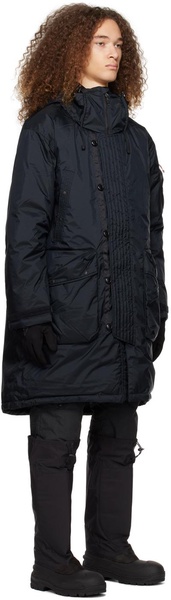 Black Field Down Coat