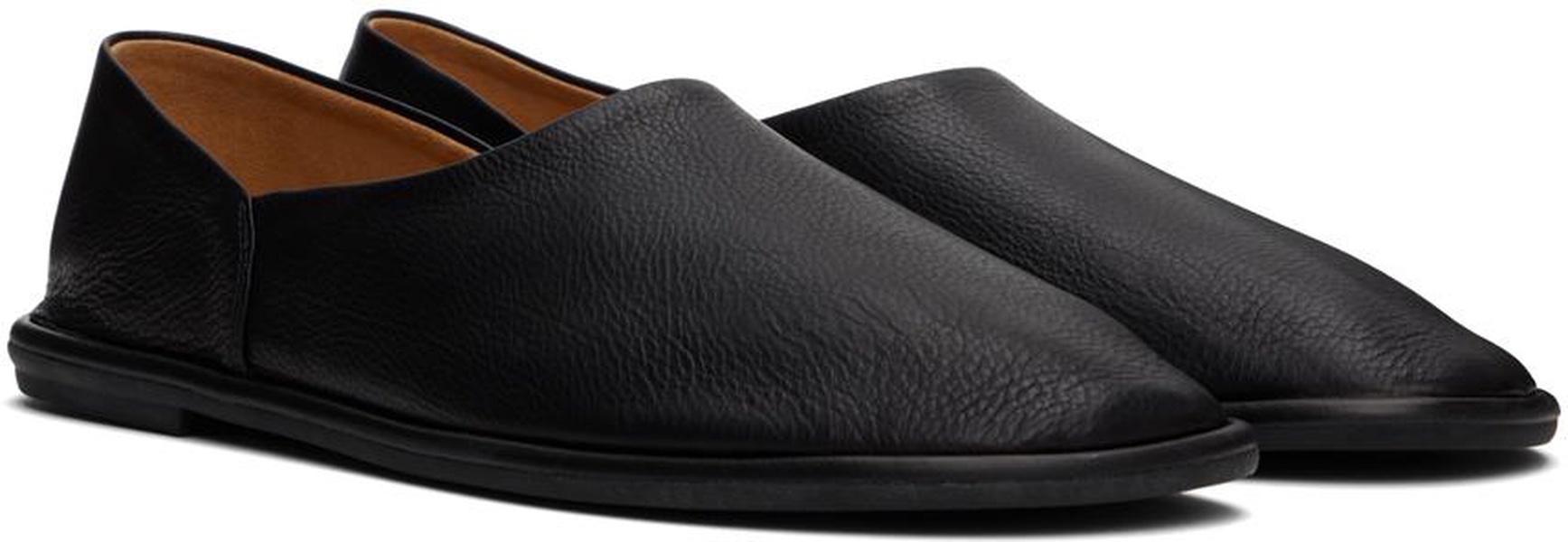 Black Canal Slip-on Loafers