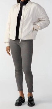 margo bomber jacket in white