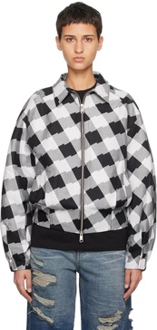 White Check Jacket