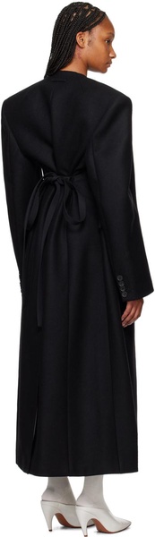 Black Corset Suit Coat