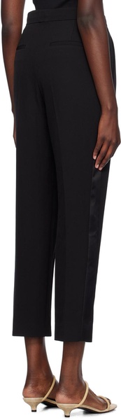 Black Cropped Trousers