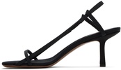 Black Merga Heeled Sandals