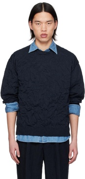 Navy Crewneck Sweater