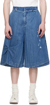 Blue Alviat Denim Shorts