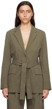 Khaki Proenza Schouler White Label Blazer