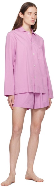 Pink Drawstring Pyjama Shorts