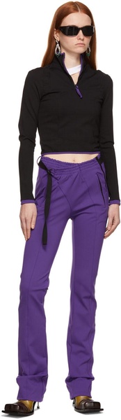 Purple Diagonal Lounge Pants