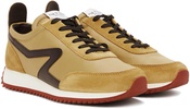 Tan Retro Runner Sneakers