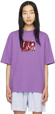 Purple Inflatable Patch T-Shirt